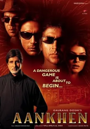 Aankhen movie poster with Govinda