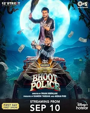 Bhoot Police comedy horror movie poster
