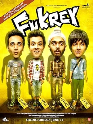 Fukrey movie poster