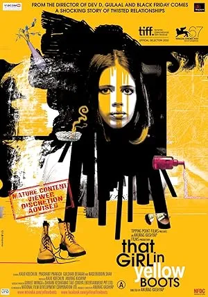 That Girl in Yellow Boots poster featuring Kalki Koechlin