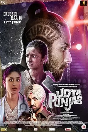 Alia Bhatt in Udta Punjab with a bruised face